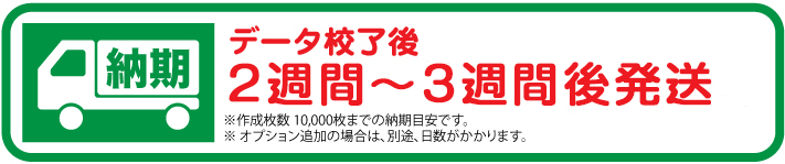 納期:2～3週間後発送