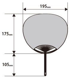 うちわ詳細図