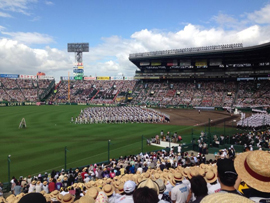 うちわと応援（高校野球）