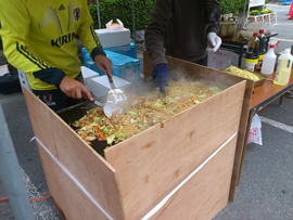 うちわと学園祭